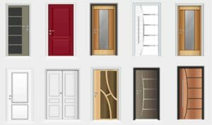 מה ההבדל בין דלתות חוץ לדלתות פנים ?